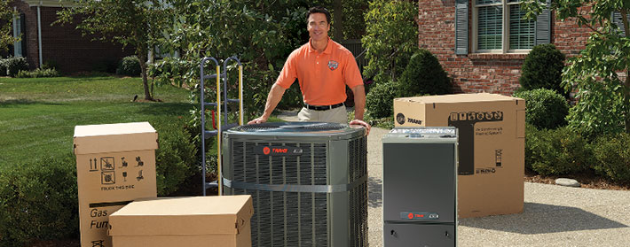 Trane Air Conditioner and Furnace