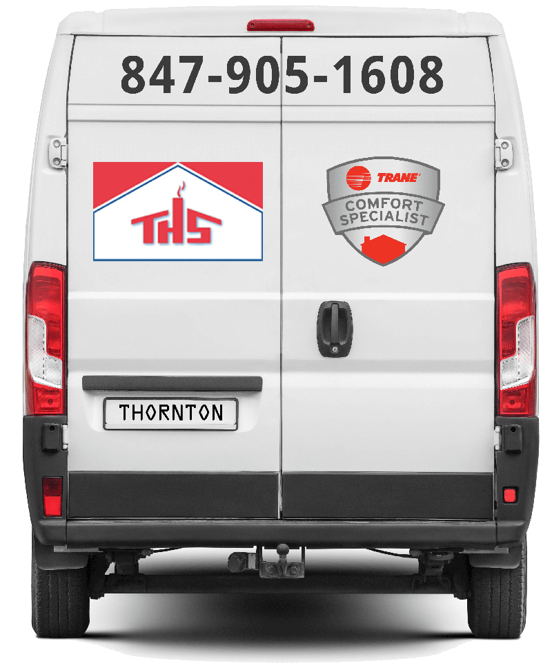 Thornton Heating Service Van