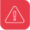 Hazard reduce your risk icon